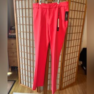 Vibrant Red Trousers